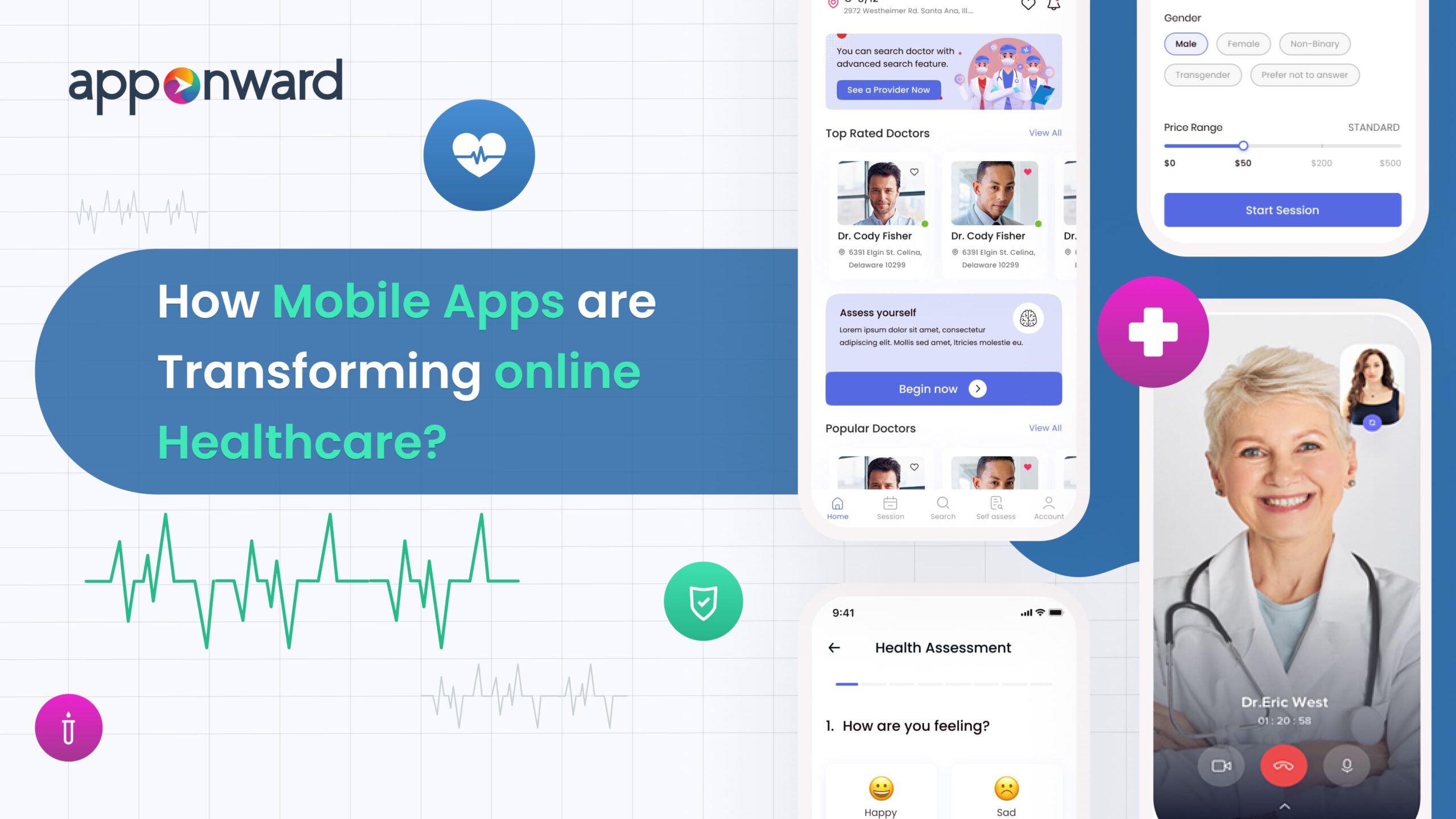 How Mobile Apps are transforming Online Healthcare business?